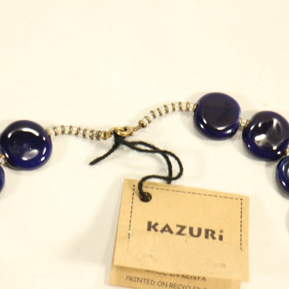 KAZURI Smartie 'Midnight' 22 in Hand-Made Necklace - Picture 6 of 6